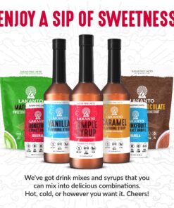 Lakanto Liquid Monk Fruit Extract Drops - Zero Calorie, Zero Sugar, Keto Drink Sweetener, Sugar Substitute, On the Go, Tea, Coffee, Water, Smoothies, Other Drinks (Original - 1.76 fl oz - Pack of 1) Original 1.76 Fl Oz (Pack of 1) 16 81f9WFxUPEL 1