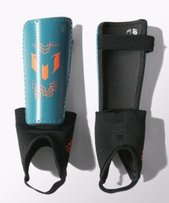 adidas Performance Messi 10 Youth Shin Guards Small Power Teal/Solar Orange 8 81fBR0hl hL