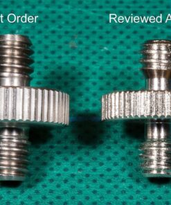 SMALLRIG 1/4" to 1/4" Male Threaded Screw Adapter Double Head Stud for Camera Cage Monitor LED Microphone, Pack of 2-828 17 81fBhSpb sL