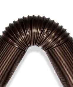 Camco RhinoFLEX 15ft RV Sewer Hose Kit, Includes Swivel Fitting and Translucent Elbow with 4-In-1 Dump Station Fitting, Storage Caps Included - 39761 , Black 15ft Sewer Hose Kit Standard Packaging 11 81fBm21eHFL