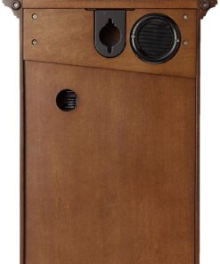 Bulova C1517 Saybrook Wall Clock, Brown Cherry 12 81fDrClm1kL