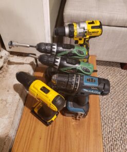 DEWALT 20V Max Cordless Drill / Driver Kit, Compact, 1/2-Inch (DCD771C2), Dewalt Yellow Compact Drill/Driver 54 81fELQ2QySL