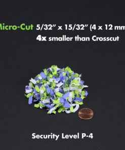 Aurora AU1275MA Professional Grade 12-Sheet Micro-Cut Paper and CD/Credit Card Shredder/ 60 Minutes Continuous Run Time, White/Gray 12-Sheet Micro-cut/60-min Run Time 12 81fEQ4DEBKS