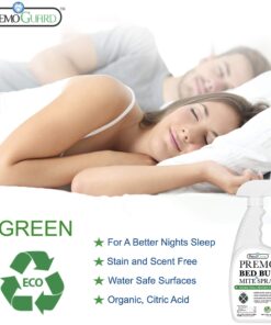 Bed Bug Spray Killer by Premo Guard – 24 oz – Fast Acting – Stain & Scent Free – Child & Pet Friendly – Best Extended Protection – Industry Approved – Satisfaction Guarantee 24 Fl Oz (Pack of 1) 19 81fEXs465sL