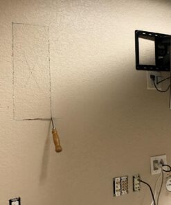 Polk Audio 265-RT 3-way In-Wall Speaker - The Vanishing Series | Easily Fits in Ceiling/Wall | High-Performance Audio - Use in Front, Rear or as Surrounds | With Power Port & Paintable Grille - Black Single 56 81fEaIzSRYL