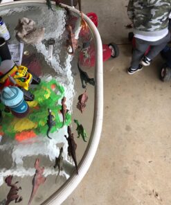 Dinosaur Toys - 20 Packs Dinosaur Figure Play Set with Educational Book, Toy for 3 4 5 6 7 8 Year Old Boys - Plastic Dinosaurs Birthday Gift for Kids 45 81fG E5E68L