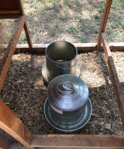 Miller 9112 12lb. Galvanized Hanging Poultry Feeder 12 lb 19 81fG jPlAjL