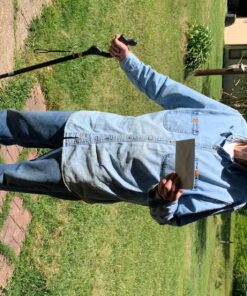 Campbell Posture Cane for Men & Women - Walking Canes for Seniors, Folding Cane, Walking Stick Made w/Heavy-Duty Aluminum, Ergonomic Campbell Handle, Rubber Traction Tip, Elderly Assistance Products 30 81fIQj4IqsL