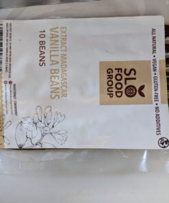 Slofoodgroup - Madagascar Vanilla Beans - Extract Grade B Vanilla Pods - 10 Count - Extraction Grade Bourbon Vanilla Planifolia - For Cooking, Baking, and Vanilla Extract 10 Count (Pack of 1) 37 81fKeEDU 2L