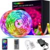 Tenmiro 65.6ft Led Strip Lights, Ultra Long RGB 5050 Color Changing LED Light Strips Kit with 44 Keys Ir Remote Led Lights for Bedroom, Kitchen, Home Decoration 9 81fL9GHVU0L