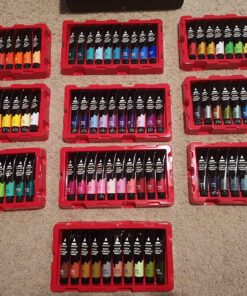 Arteza Acrylic Paint Set, 100 Colors, 0.41 fl Oz /12ml Tubes of Craft Paint, Heavy-Body, Glossy Finish, Colorful Addition to Your Art Supplies 100 x 12ml (0.41 fl oz) Craft 61 81fMb5PKI8L