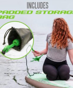 Gradient Fitness Marine Anchor, Kayak Anchor Kit Also for, Canoes, Paddle Boards (SUP), Jet Ski Anchor, Small Boat Anchor Kit 3.5 lb Folding Anchor 28 81fNnRpgLL