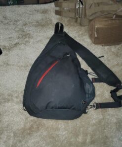 OutdoorMaster Sling Bag, Hiking Daypack, Crossbody Shoulder Chest Urban Outdoor Travel Backpack for Women & Men L07-black 43 81fNuzMHIqL 1