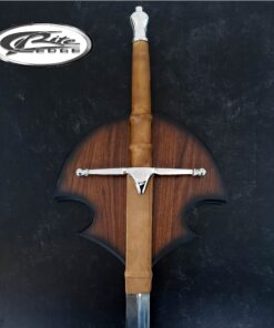 SZCO Supplies Universal Crest Sword Plaque Hanger W/Hardware, brown, One Size (210653) 19 81fRZImVOoS