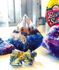 Funshowcase Pyramid Resin Epoxy Mold for Jewelry, Polymer Clay, Soap Making, Cabochon Gemstone Crafting Projects Square Pyramid Medium 2x2x2inch 23 81fS77RRxeL