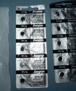 Energizer 377/376 Silver Oxide 10 Batteries 10 Count (Pack of 1) 12 81fSC38wKL