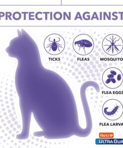Hartz UltraGuard Plus Water Resistant 7 Month Protection Breakaway Flea & Tick Collar for Cats (3270094268) 23 81fSWt618wL
