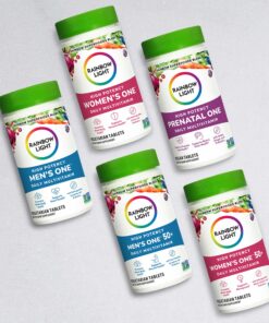 Rainbow Light Womens One High-Potency Daily Multivitamin, Womens Multivitamin Provides High-Potency Immune Support, With Vitamin C, Biotin and Ashwagandha, Vegetarian, 150 Count Women's One 150 Count (Pack of 1) 40 81fT3bPuPoL