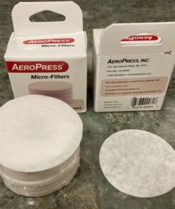 AeroPress Replacement Filter Pack - Microfilters For AeroPress Coffee And Espresso Maker - 2 Pack (700 count) 2 Pack, 700 Filters 36 81fTy8rQ8L