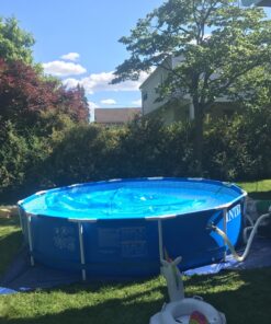 INTEX 28211EH 12ft x 30in Metal Frame Pool with Cartridge Filter Pump for Above-Ground Pool 36 81fU9J6DZCL