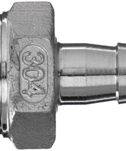 Alternative view of 1/2" MPT x 3/8" Barb - Stainless by Midwest Homebrewing and Winemaking Supplies