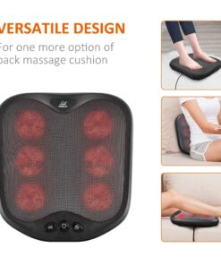 Snailax Shiatsu Foot Massager with Heat & Massage Mat 11 81fWLl2lndL 2