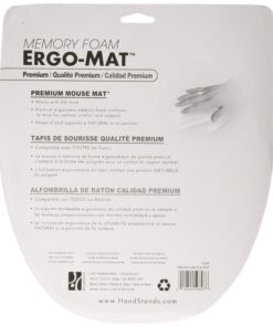 Memory Foam Ergonomic Mouse Mat 10 81fXhBERejL