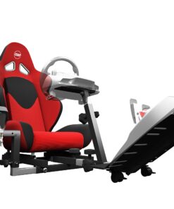 OpenWheeler Advanced Racing Simulator Seat Driving Simulator Gaming Chair with Gear Shift Mount Red 28 81fYvbk46KL