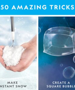 Alternative view of NATIONAL GEOGRAPHIC Science Magic Kit – Science Kit for Kids with 50 Unique Experiments and Magic Tricks, Chemistry Set and STEM Project, A Great Gift for Boys and Girls (Amazon Exclusive) Mega Science Magic