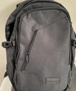 Business Travel Laptop Backpack, Anti Theft Slim Laptop Bag with USB Charging Port for Men and Women, Water Resistant Computer Bag Fits 15.6 Inch Laptop and Notebook (Black) Black 37 81fZgrlsUL