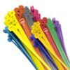 Electriduct Nylon Cable Ties - 4" Self-Locking Zip Ties Multi Color: (Blue, Red, Green, Yellow, Fuchsia, Orange, Gray, Purple) - 500 Pieces 4 Inch - 500 Pack 10 Color 10 81fZlNhaWsL 1
