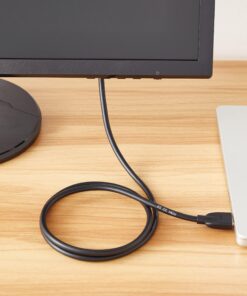 Amazon Basics HDMI A to DVI Adapter Cable, Bi-Directional 1080p, Gold Plated, Black, 6 Feet, 1-Pack For Television 6 ft 26 81fapJabxDL