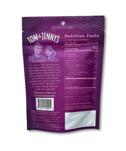 Alternative view of Tom & Jenny's Sugar Free Candy (Soft Caramel) with Sea Salt and Vanilla - Low Net Carb Keto Candy - with Xylitol and Maltitol - (Classic Caramel, 1-pack) 2.9 Ounce (Pack of 1)