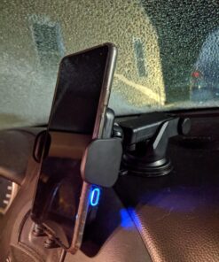 ZeeHoo Wireless Car Charger,15W Fast Charging Auto-Clamping Car Mount,Windshield Dash Air Vent Phone Holder for iPhone 15 14 13 12 Mini 11 Pro Max XS XR Black 47 81fbN8sBTRL