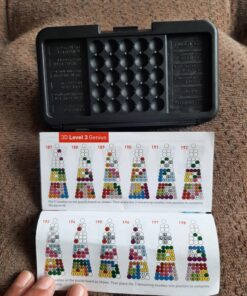 Educational Insights Kanoodle 3D Brain Teaser Puzzle Game, Featuring 200 Challenges, Stocking Stuffer, Gift for Ages 7+ 30 81fbsBIBYyL