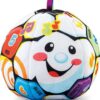 Fisher-Price Laugh & Learn Baby Musical Learning Toy, Singin’ Soccer Ball Plush With Songs Sounds & Phrases For Ages 6+ Months Retail Packaging 15 81fdHRHlkWL