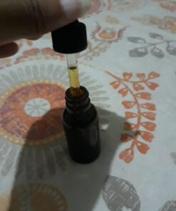 DropperStop 1oz Amber Glass Dropper Bottles (30mL) with Tapered Glass Droppers - Pack of 2 31 81fdf6TkoWL