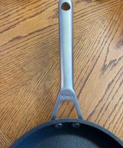 Ninja C39600 Foodi NeverStick Premium Hard-Anodized 13-Piece Cookware Set, Guaranteed to Never Stick, Nonstick, Durable, Oven Safe to 500°F, Grey 60 81feNRGx3xL