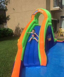 Blast Zone Spray N Splash 2 - Inflatable Water Park with Blower - Premium Quality - Easy Setup 17 81feNbd89sL