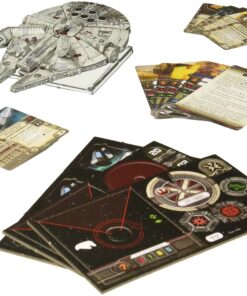 Star Wars X-Wing 1st Edition Miniatures Game Millenium Falcon EXPANSION | Strategy Game for Adults and Teens | Ages 14+ | 2 Players | Average Playtime 45 Minutes | Made by Atomic Mass Games 23 81febQDms3L