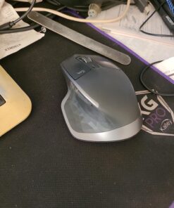 Logitech MX Master 2S Wireless Mouse – Use on Any Surface, Hyper-Fast Scrolling, Ergonomic Shape, Rechargeable, Control Upto 3 Apple Mac and Windows Computers, Graphite (Discontinued by Manufacturer) 2017 Model 73 81femB18 9L