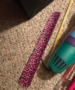 Super Z Outlet Slap On Plastic Vinyl Retro Bracelets with Colorful Hearts & Animal Print Design Patterns for Children, Toy Party Favors (72 Pack) 26 81ffAY VooL 1