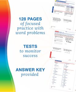 Spectrum Math Word Problems Grade 4 Workbook, Ages 10 to 11, 4th Grade Math Word Problems, Fractions, Decimals, Money, Measurements, Multi-Step Word Problems, and Preparing for Algebra - 128 Pages 14 81fgMT8n8QL