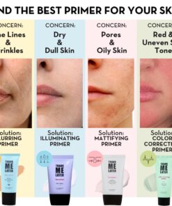 Elizabeth Mott Thank Me Later Face Primer - Mattifying Makeup Base Primer for Shine and Oil Control - Pore Minimizer and Hides Wrinkles and Fine Lines, 30g Mattiyfing 28 81fgxLIMyL