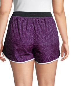 JUST MY SIZE Women's Plus Size Active Woven Run Short 4X Spot on Plum Dream 5 81fhbx6ZFbL