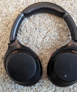 Sony WH-1000XM4 Wireless Premium Noise Canceling Overhead Headphones with Mic for Phone-Call and Alexa Voice Control, Midnight Blue WH1000XM4 Headphones Only 36 81fhiHhk5L