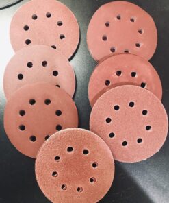 Miady 5-Inch 8-Hole Hook and Loop Sanding Discs 70PCS, 40/80/120/240/320/600/800 Assorted Grits Sandpaper for Aluminum - Pack of 70 70PCS Assort Grit 28 81fi9EAJKZL