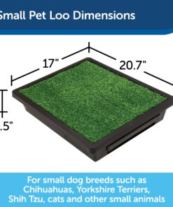 PetSafe Pet Loo Portable Dog Potty, Alternative to Pee Pads, Small 14 81fkEefYlPL
