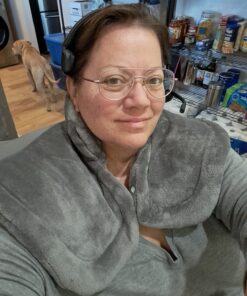 RENPHO Weighted Heating Pad for Back Pain Relief, FSA HSA Eligible, Electric Heat Pads for Neck and Shoulders, Fast-Heating, Auto Shut Off, Christmas Gifts for Women Men Mom Dad, ETL Certified, Gray A-gray-24"x33'' 38 81fltt 4mGL