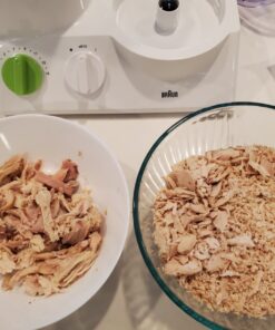 Braun FP3020 12 Cup Food Processor Ultra Quiet Powerful motor, includes 7 Attachment Blades + Chopper and Citrus Juicer , Made in Europe with German Engineering, White 43 81fmD75m4NL